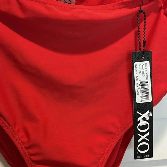 Flawed NWT XL XOXO bikini bottom strappy sides - Picture 2 of 7